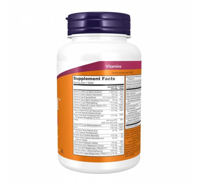 ADAM™ Men's Multiple Vitamin - 120 tabs