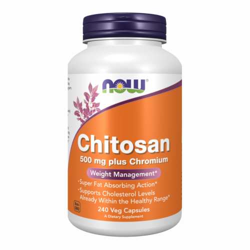 Chitosan Plus 500mg - 240 vcaps (Пошкоджена етикетка)