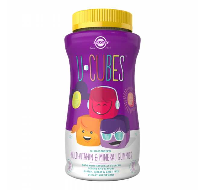 U-Cubes™ Children's Multi-Vitamin & Mineral - 120 Gummies