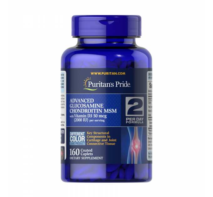 Triple Strength Glucosamine Chondroitin with Vitamin D3 - 160tabs