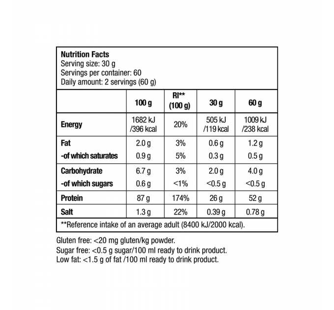 Beef Protein - 500g Vanilla Cinnamon
