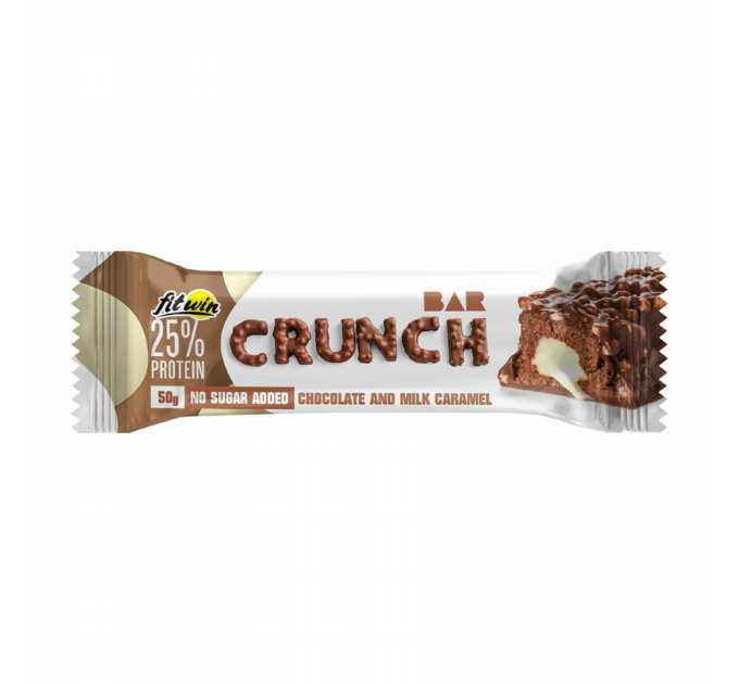 Crunch Bar - 12x50g Chocolate and Milk Caramel