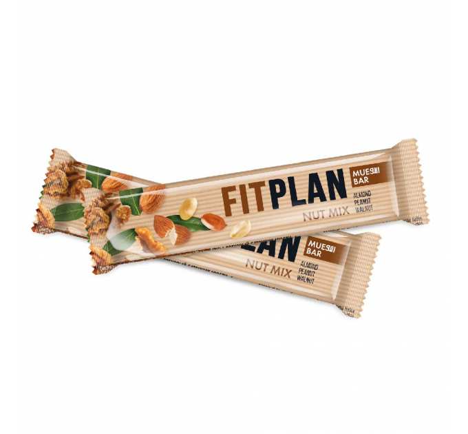 Fitness Plan Muesli Bar - 30g Nut Mix (Поштучно)