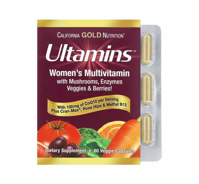 Ultamins Wooman Multivitamin - 60 vcaps