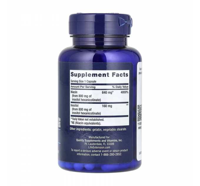 No Flush Niacin 640 mg - 100 caps