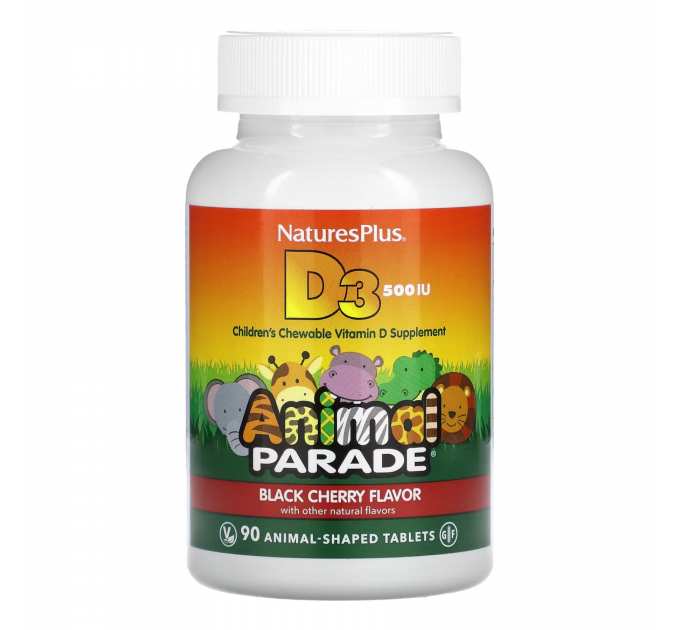 Vit D3 500 IU Chewable - 90 tabs