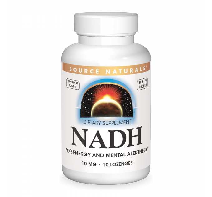 NADH 10mg Peppermint - 10 lozenges