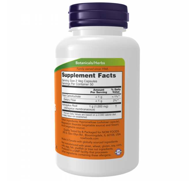 Astragalus 500 mg - 100 vcaps
