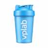 Shaker with blender ball - 500ml Cyan