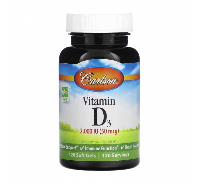 Vitamin D 2000 IU - 120 softgels