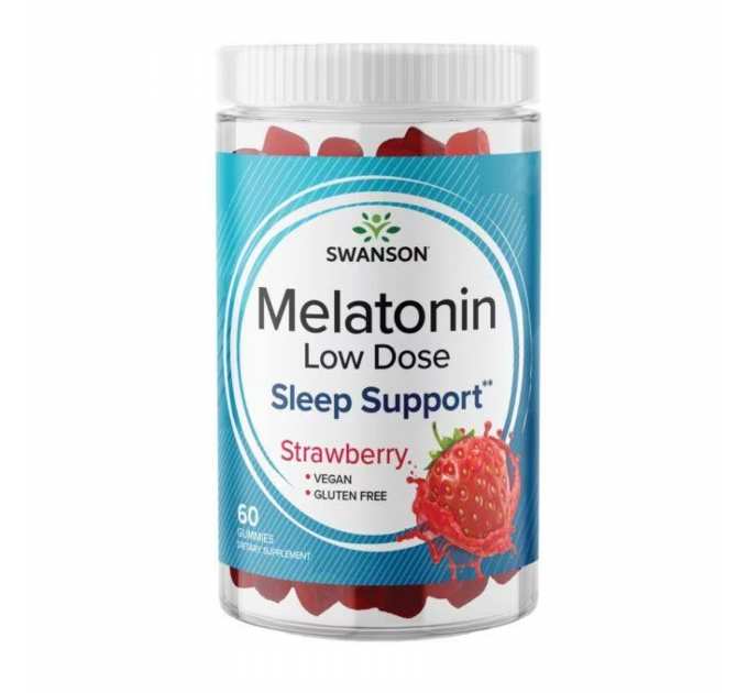 Melatonin Low Dose - 60 Gummies Strawberry