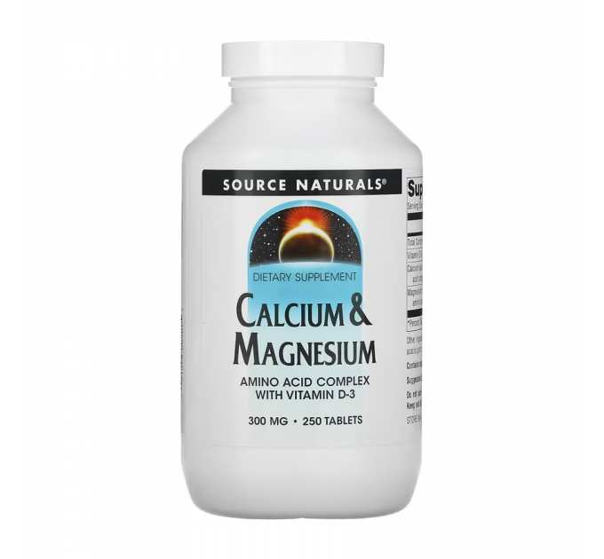 Calcium & Magnesium 300mg - 250 tabs