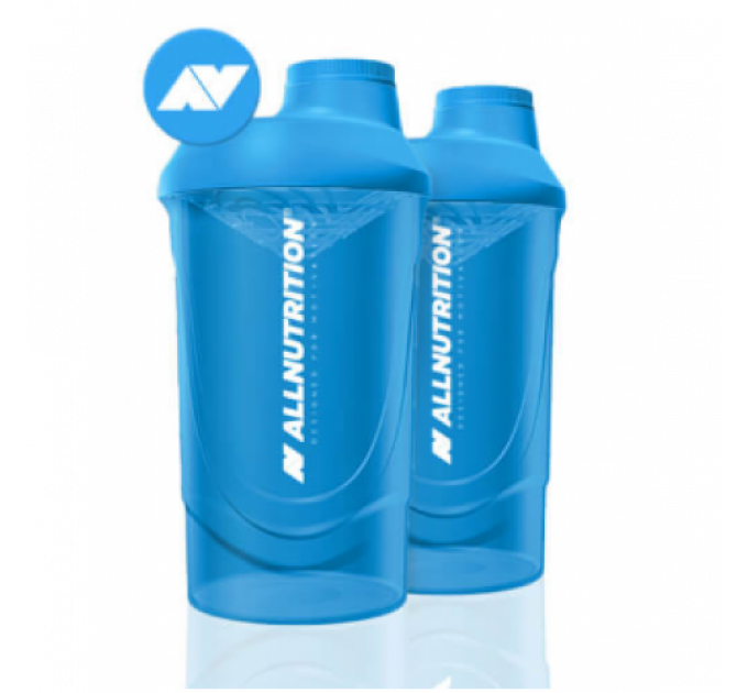 Shaker - 600ml Shocking Blue 2LOGO