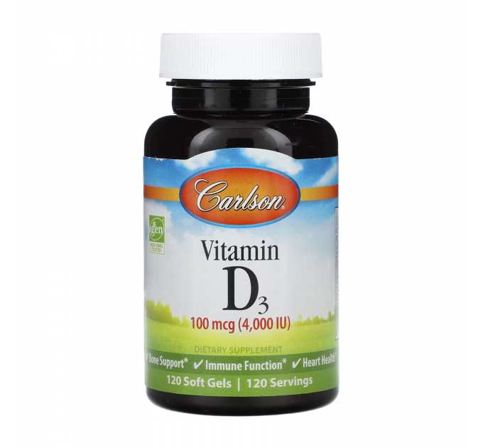 Vitamin D 4000 IU - 120 softgels