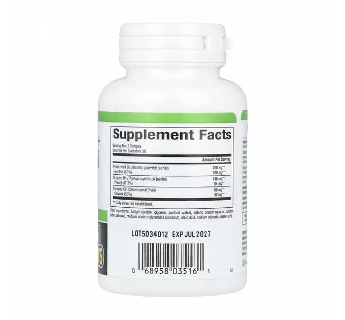 Peppermint+Oregano Oil Complex - 60 softgels