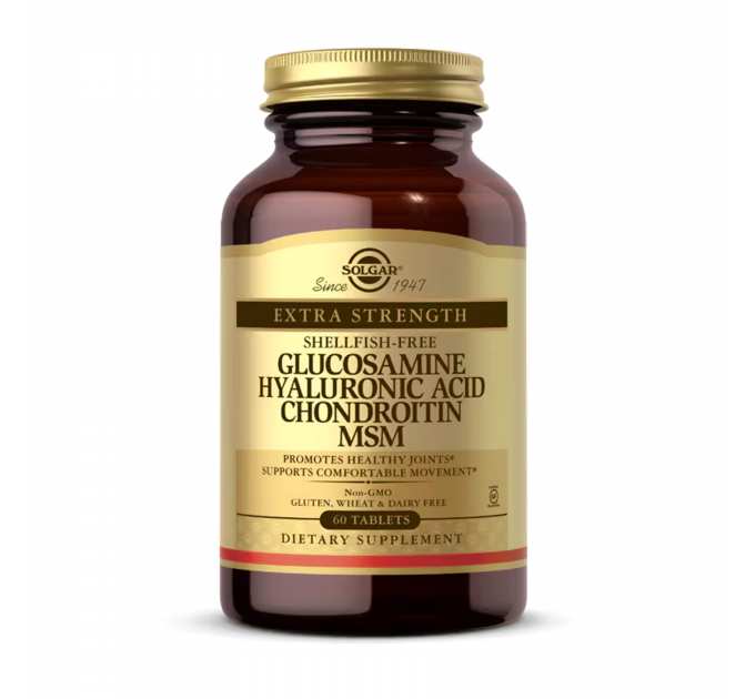 Glucosamine Hyaluronic Acid Chondroitin MSM - 60 tabs