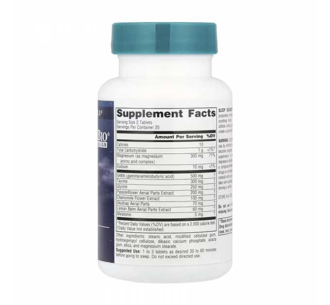 Sleep Science® NightRest™ with Melatonin - 50 tabs