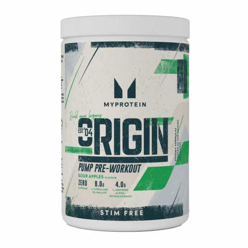 Origin Pre Workout Stim-Free Sour - 30 serv Sour Apple Origin Pre Workout Stim-Free Sour - 30 serv Sour Apple