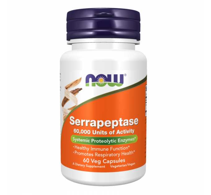 Serrapeptase 60,000 Units - 60 vcaps