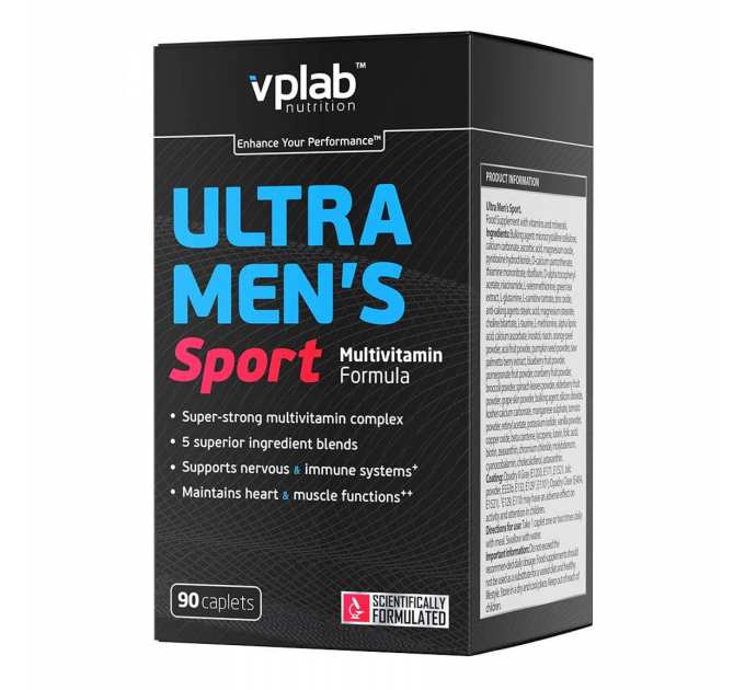 Ultra Men's Sport Multivitamin - 90 caps (Пошкоджена упаковка)