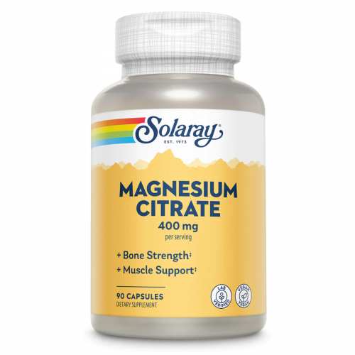 Magnesium Citrate 400mg - 90 vcaps (Пошкоджена банка) Magnesium Citrate 400mg - 90 vcaps (Пошкоджена банка)