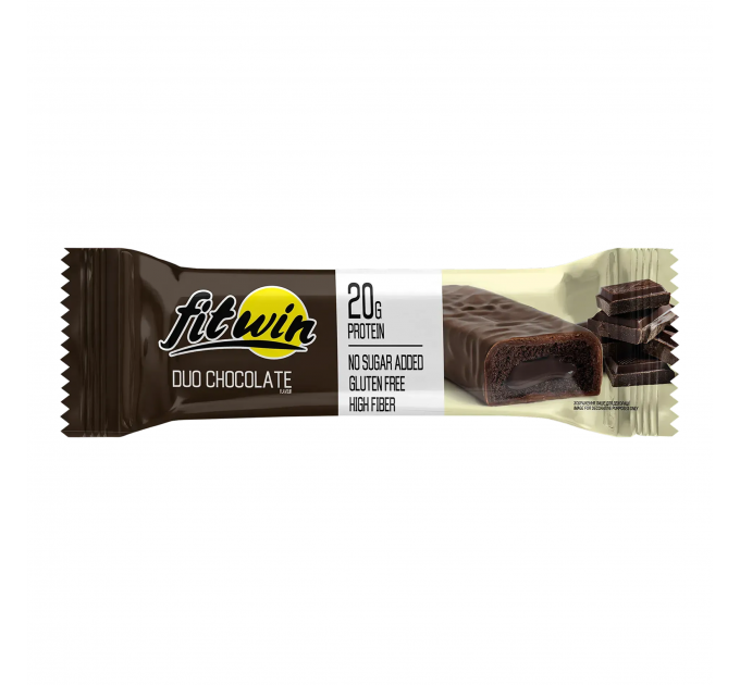 FitWin - 12x60g Duo Chocolate