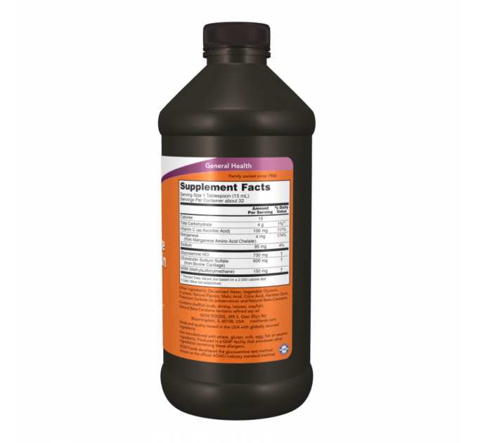 Liguid Glucosamine Chondroitin with MSM - 473ml