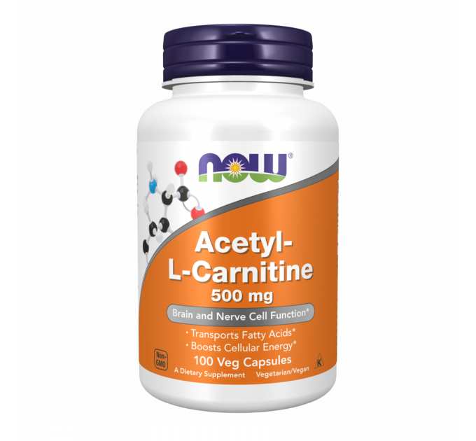 Acetyl L-Carnitine 500mg - 100 vcaps