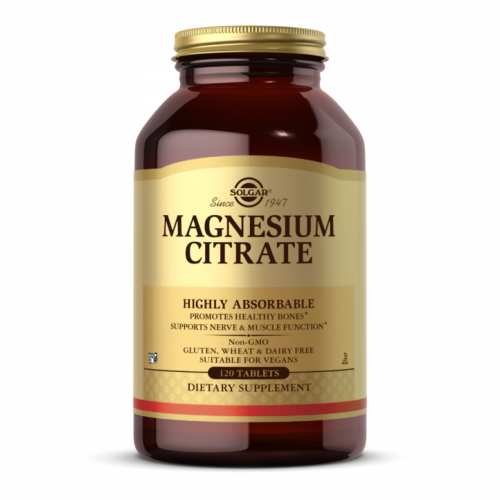 Magnesium Citrate - 120 tabs (Пошкоджена етикетка)