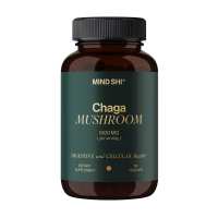 Chaga Mushroom 1000 mg - 60 vegcaps (Пошкоджена банка)