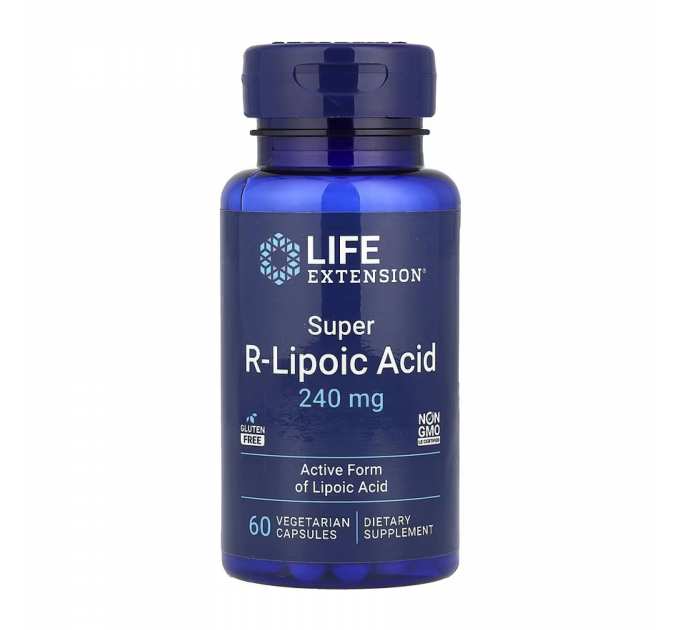 Super R-Lipoic Acid 240 mg - 60 vcaps