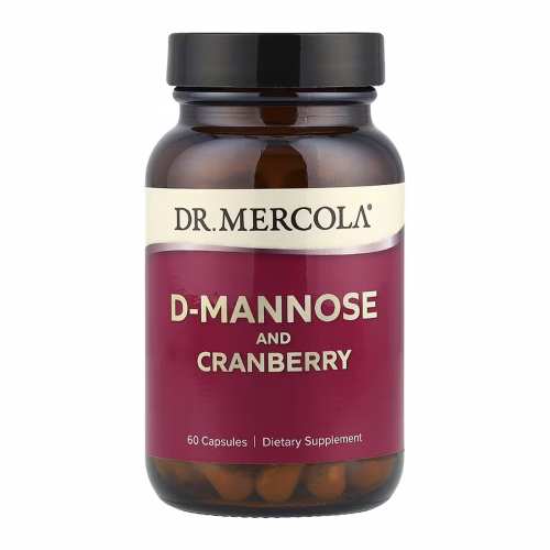 D-Mannose and Cranberry Extract - 60 caps (До 10.26+Пошкоджена кришка)