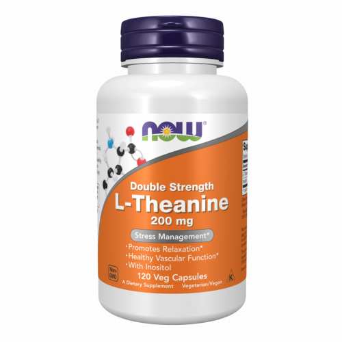 L-Theanine 200mg - 120 vcaps (Пошкоджена банка) L-Theanine 200mg - 120 vcaps (Пошкоджена банка)