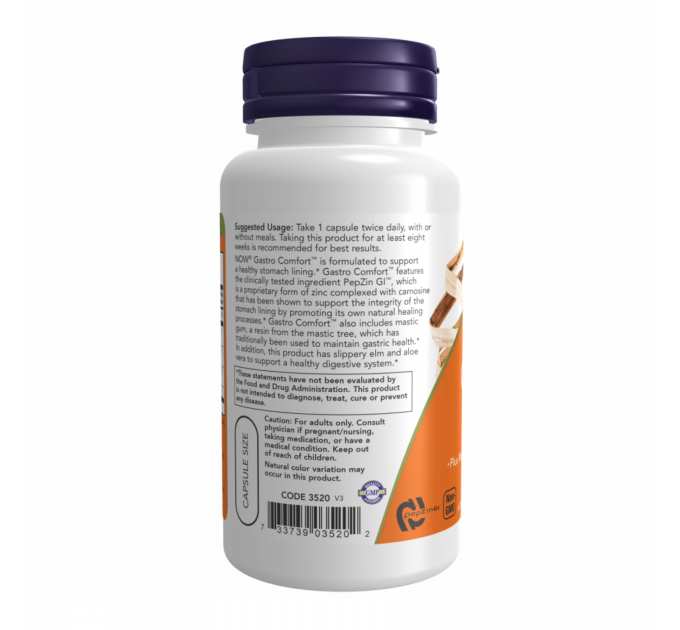 Gastro Comfort With Pepzin Gi - 60 vcaps