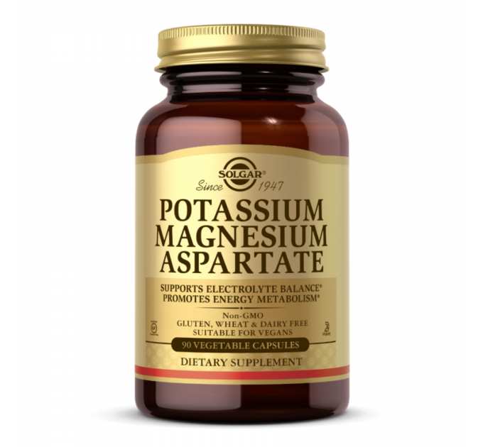 Potassium Magnesium Aspartate - 90 vcaps