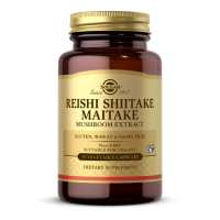 Reishi Shiitake Maitake Mushroom Extract - 50 vcaps
