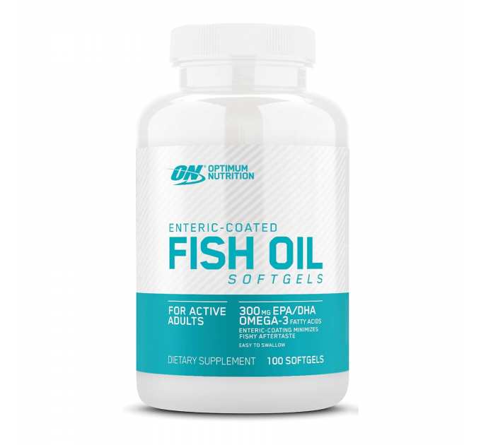 Enteric Coated Fish Oil - 100 softgels