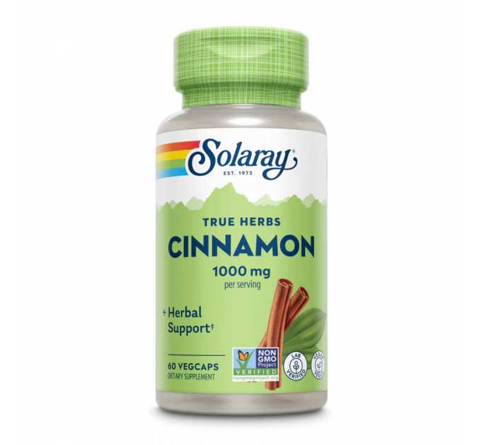 Cinnamon Bark 1000mg (2 serv. of 500mg) - 60 vcaps