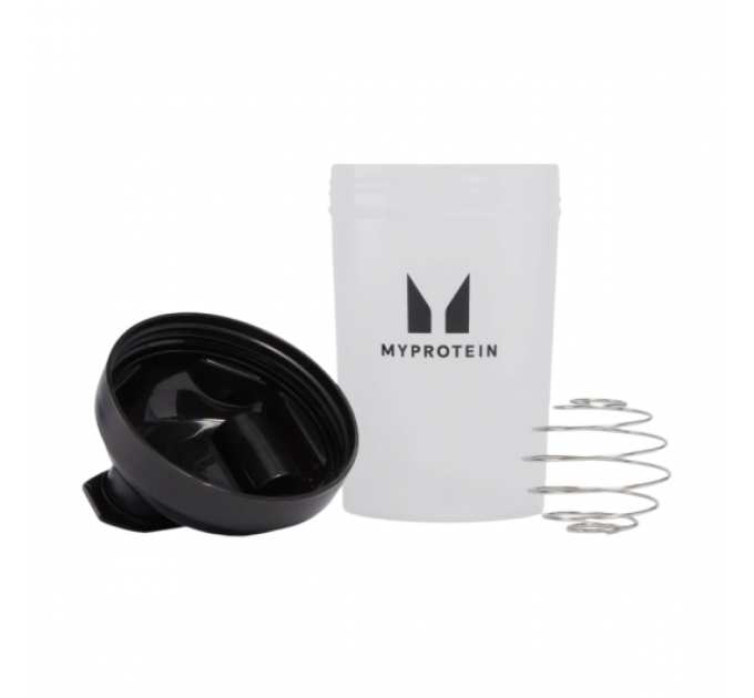 Plastic Shaker - 600ml Clear Black