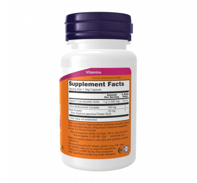 Vitamin C-1000 - 30 vcaps (Пошкоджена банка)
