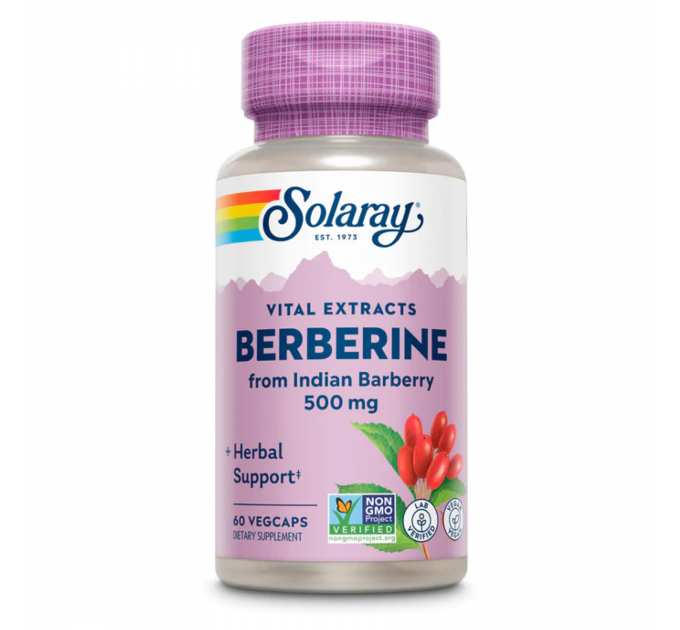 Berberine from Indian Barberry 500mg - 60 vcaps