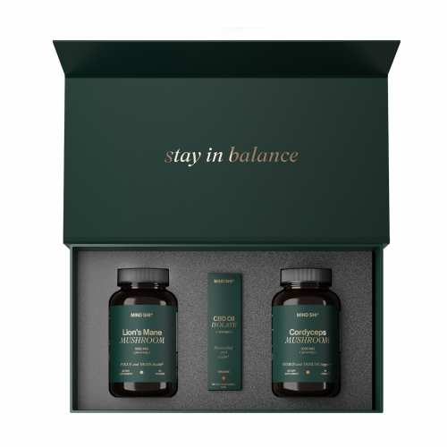 MIND SHI Mushroom+CBD Oil Premium Box