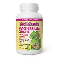 Magnesium Citrate 50mg - 60 tabs Bubble Gum