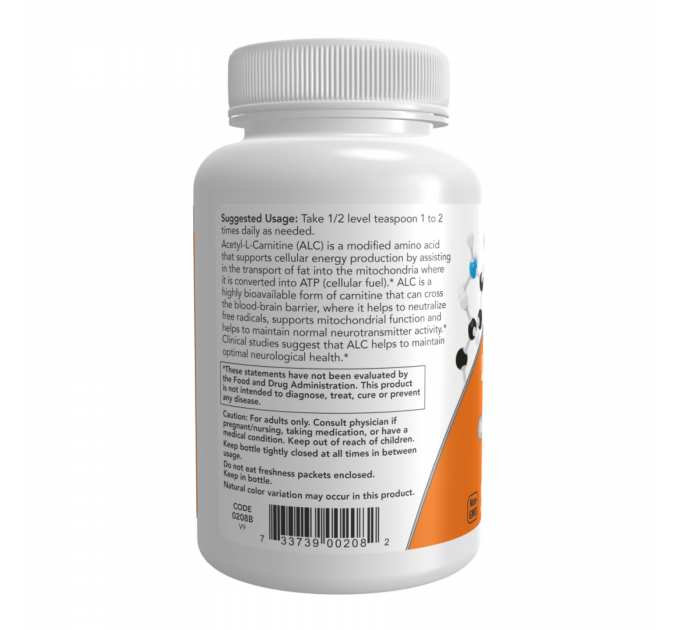 Acetyl-L-Carnitine Pure Powder - 85g