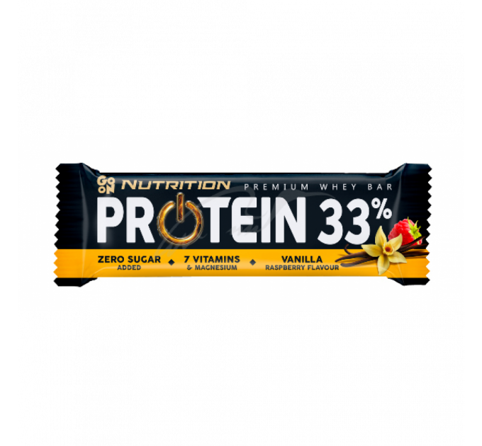 Protein 33% Bar - 50g Vanilla-Raspberry (Поштучно)