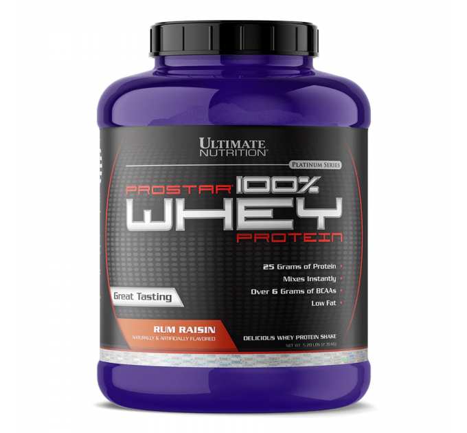 Prostar Whey 5.28lb - 2390g Rum Raisin