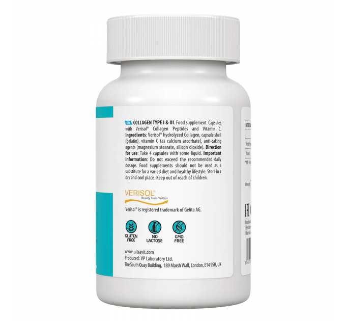 Collagen Type I & III - 120 caps