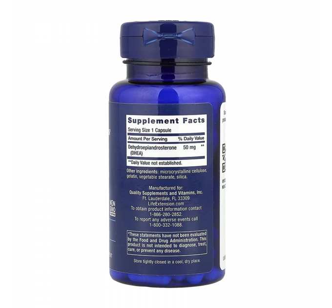 DHEA 50mg - 60 caps