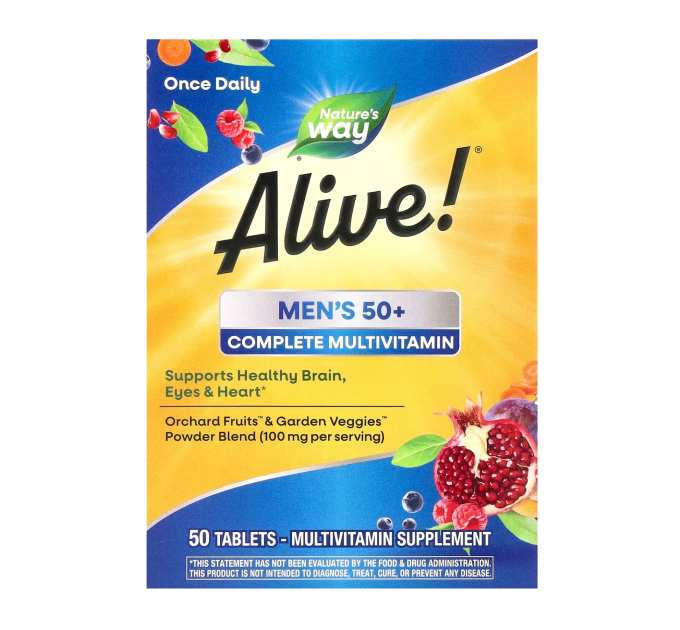 Men's 50+ Complete Multivitamin - 50 tabs