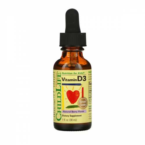 Vitamin D3 (Liquid) - 30ml Berry (Пошкоджена кришка)